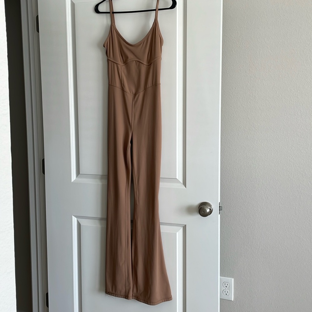 Target size XS beige onesie